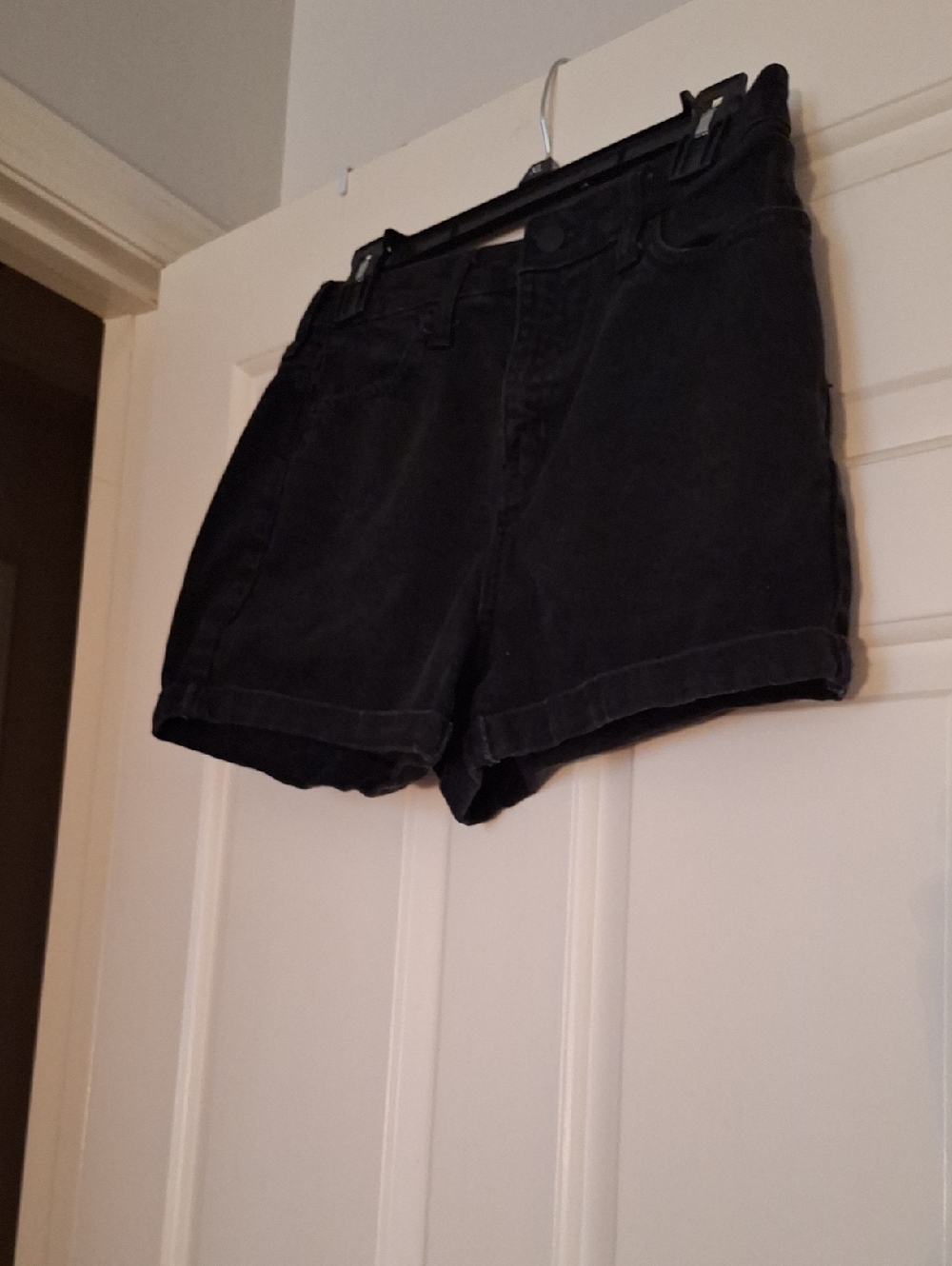wild fable Black High-Rise Jean Shorts
